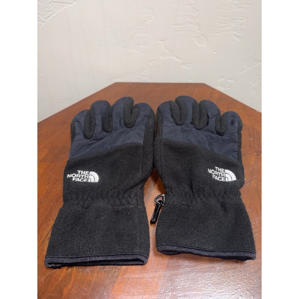 The North Face Etip Fleece Gloves Mens Large L Black Touchscreen Winter Warm
